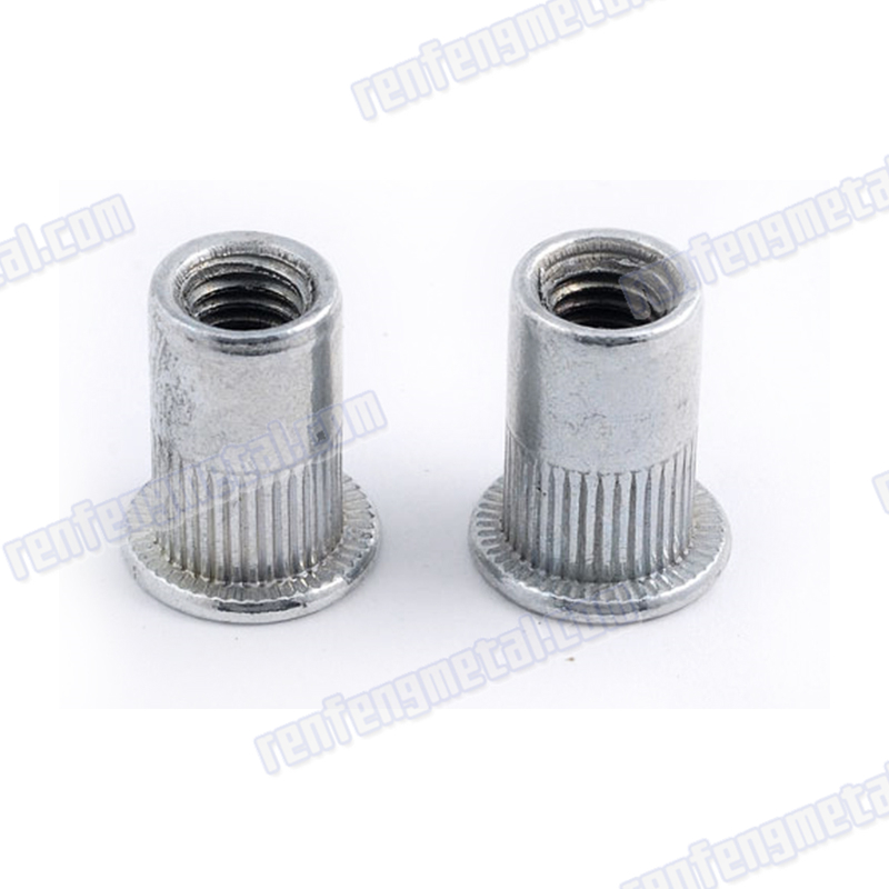 Hot sale Nickel plated aluminium hex rivet nuts