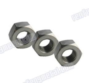 Oxide black galvanized Titanium Hex Nut