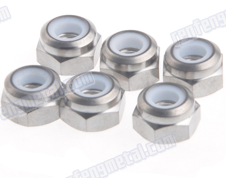 Hot selling nickel plated titanium lug nut