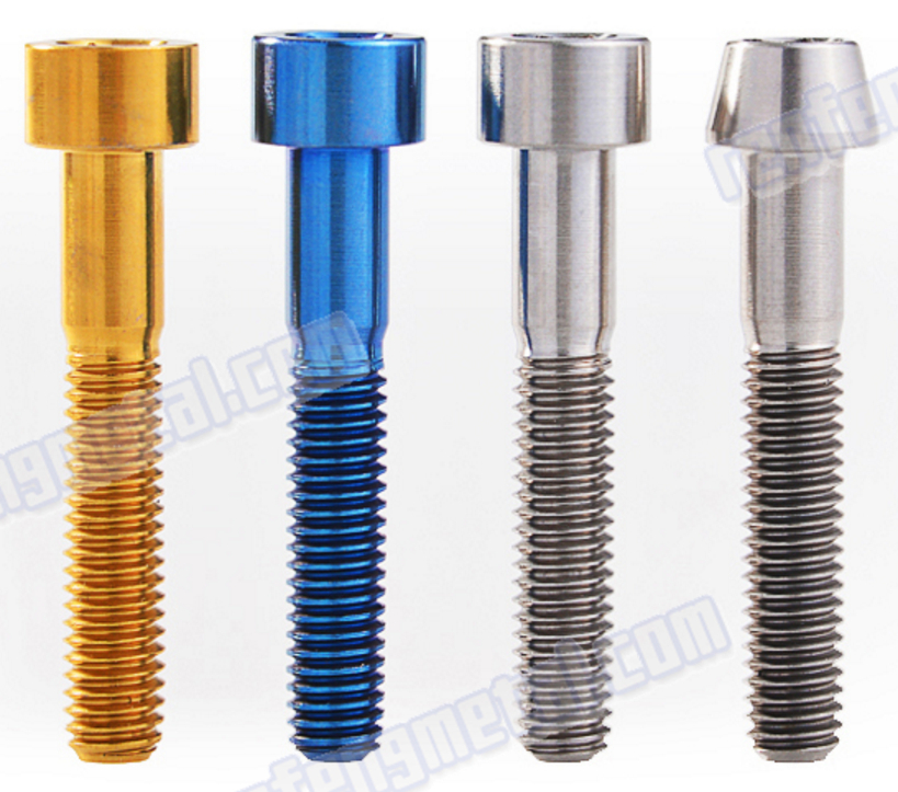 Hot sale Color zinc titanium threaded screws
