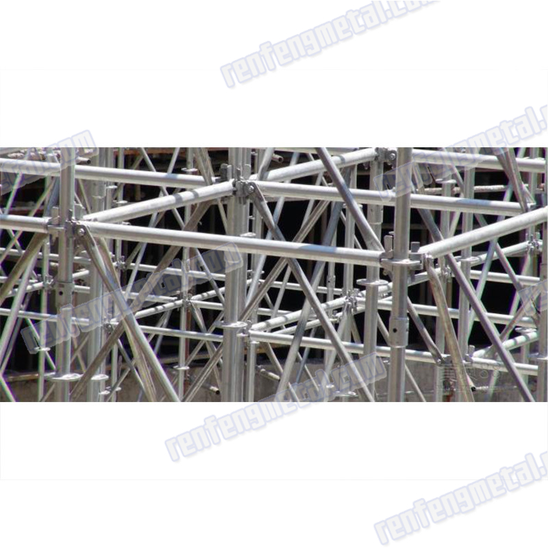 Silver Stainless steel nickel plated Disc Scaffold