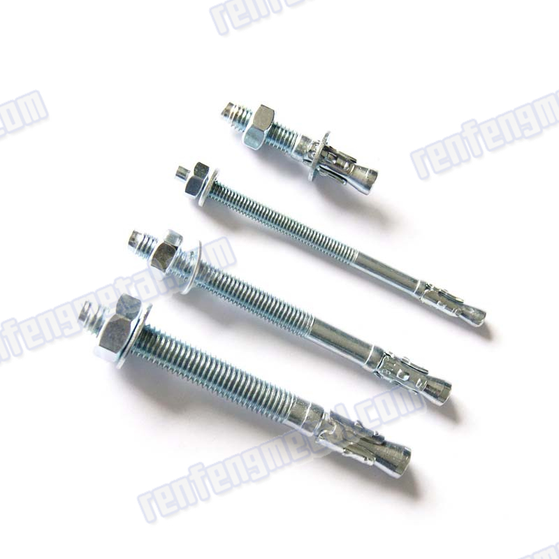 Stainless steel galvanized eye bolt wedge anchor