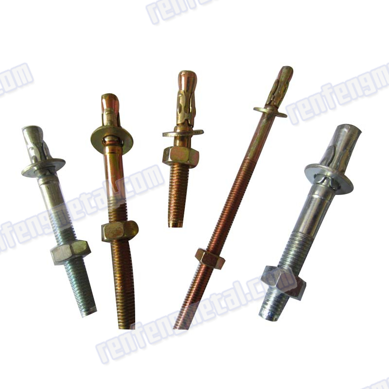 Steel yellow zinc Concrete Wedge Anchor