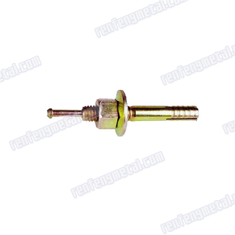 Yellow Zinc steel Concrete Hammer Drive Anchor