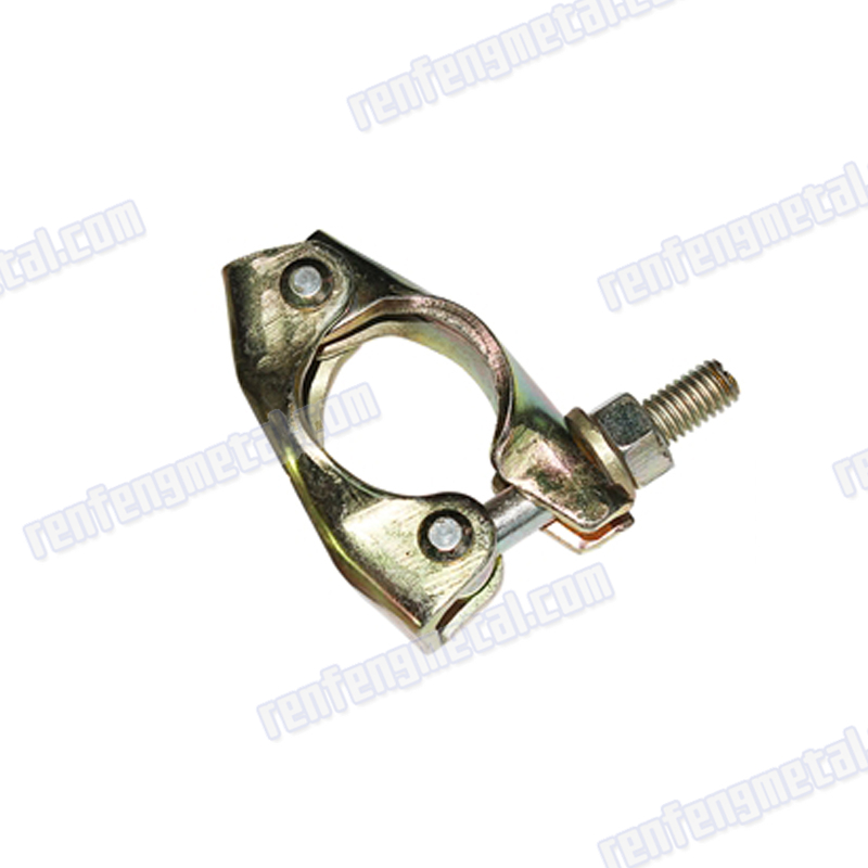 Gold Carbon steel yellow zinc Pressed Coupler