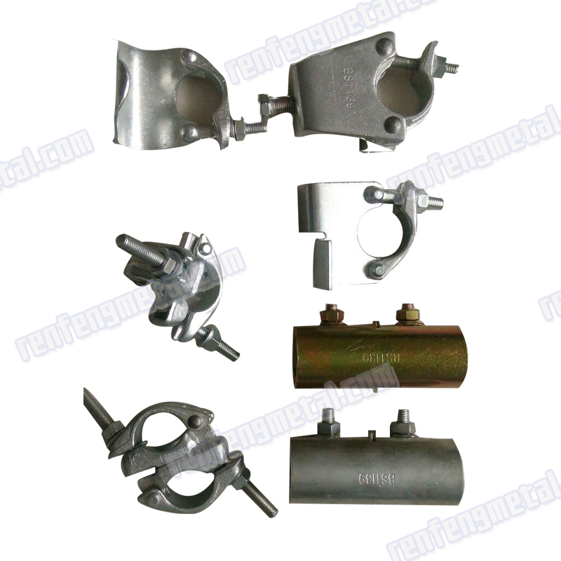 High quality Zinc plated steel pressed coupler