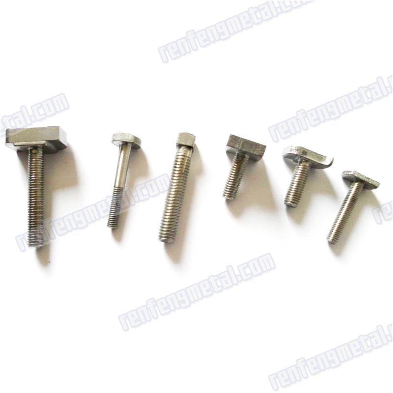 Galvanized carbon steel T-type screws