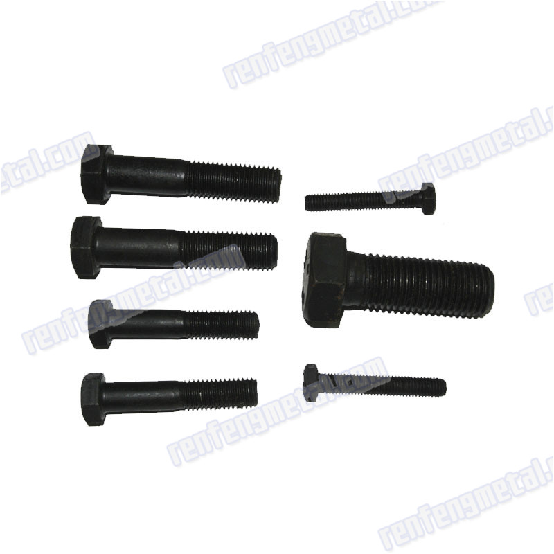 Hot sale alloy steel High strength screw blackened
