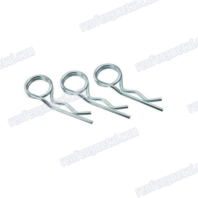 Titanium alloy Split Pins zinc plated