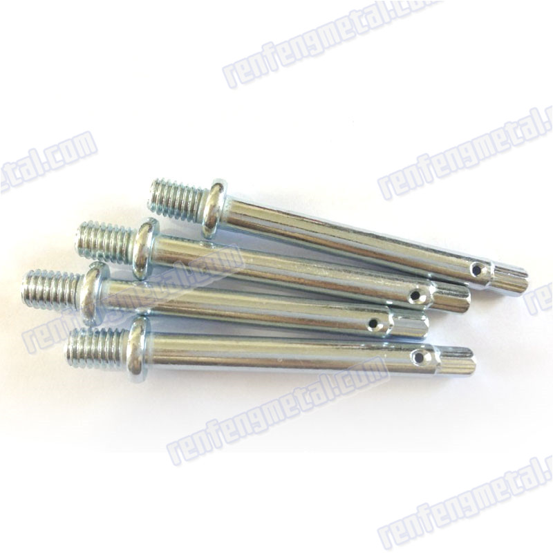 custom made bolts stainless steel white zinc