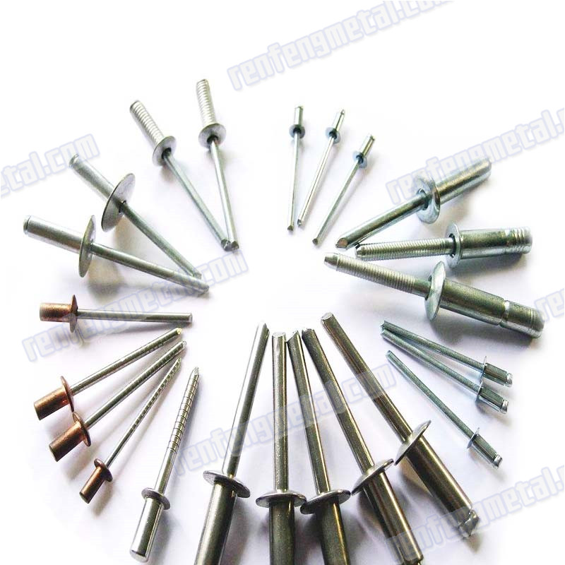 directly supply brass Blind Rivets 24 colors