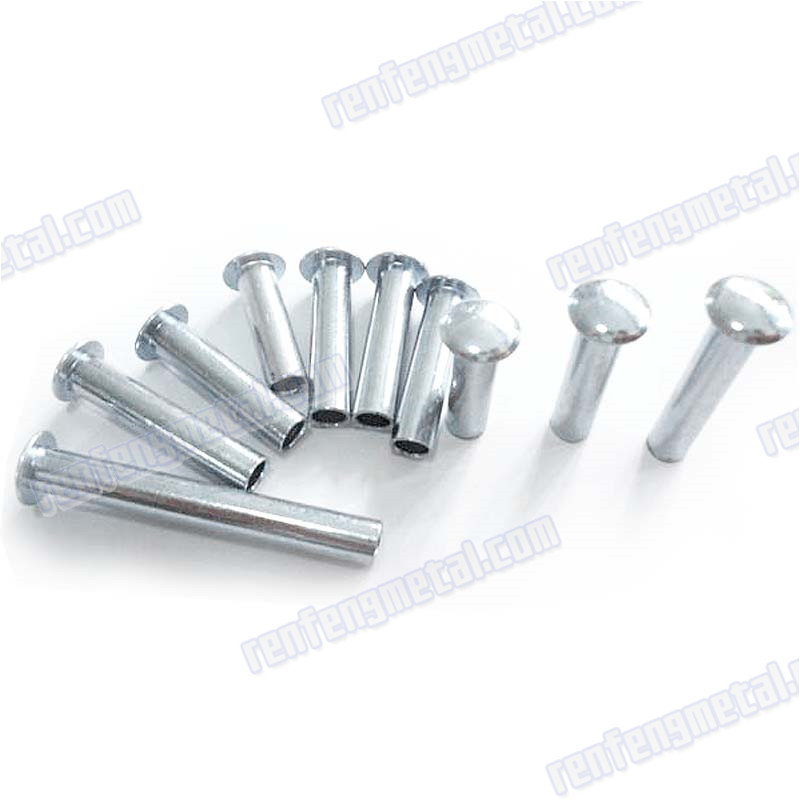 Semi-Tubular Rivets stainless steel dacromet