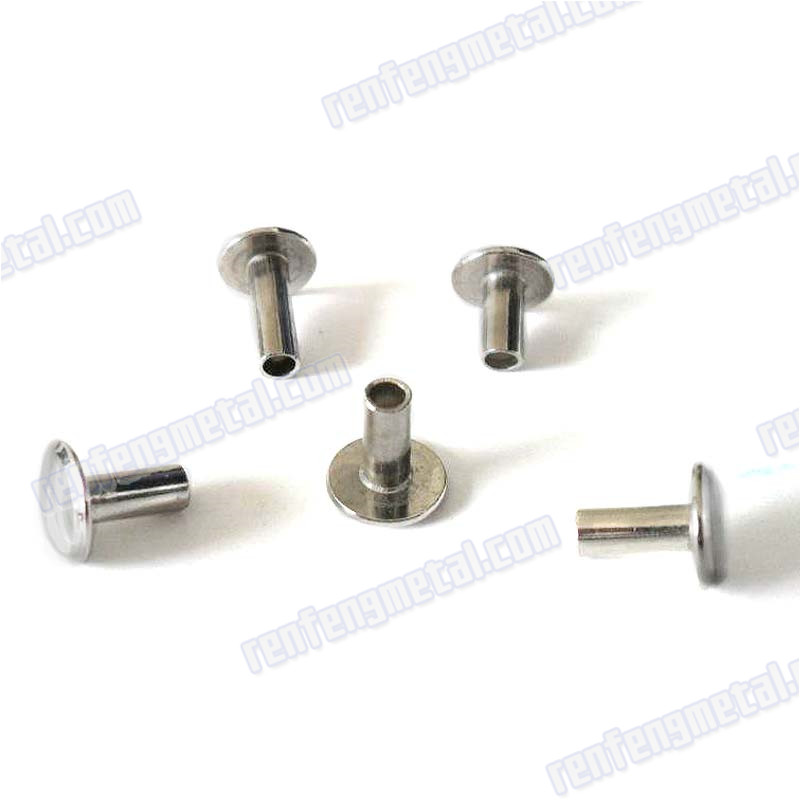 Stainless Steel Semi-Tubular Rivets phosphating