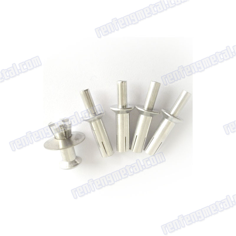 Aluminum alloy Drive Rivets white zinc