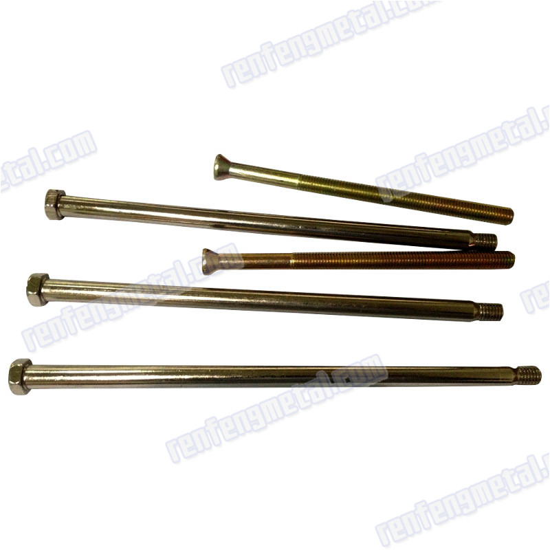 alloys steel Extension screws yellow zinc