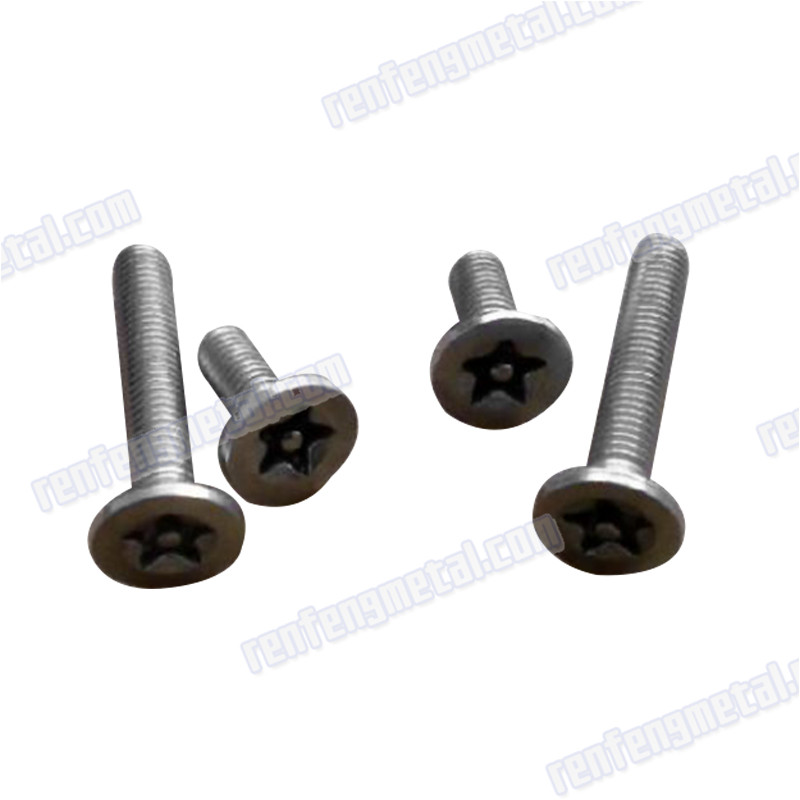 stainless steel plum screw nickel plated