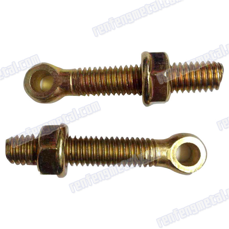 Hot brass steel eye screws customized multicolor