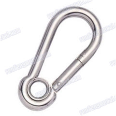 stainless steel galvanized snap hook with eyelet