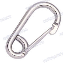 steel nickel plated spring hook