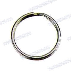 High quality steel zinc plated round key ring