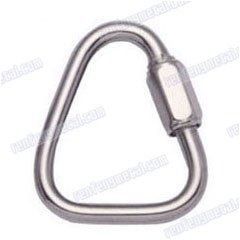 Made in china steel delta shaped quick link