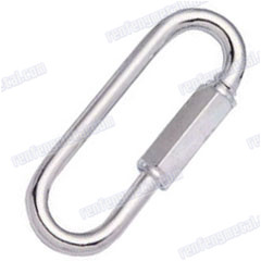  iron zinc plated wide jaw quick link