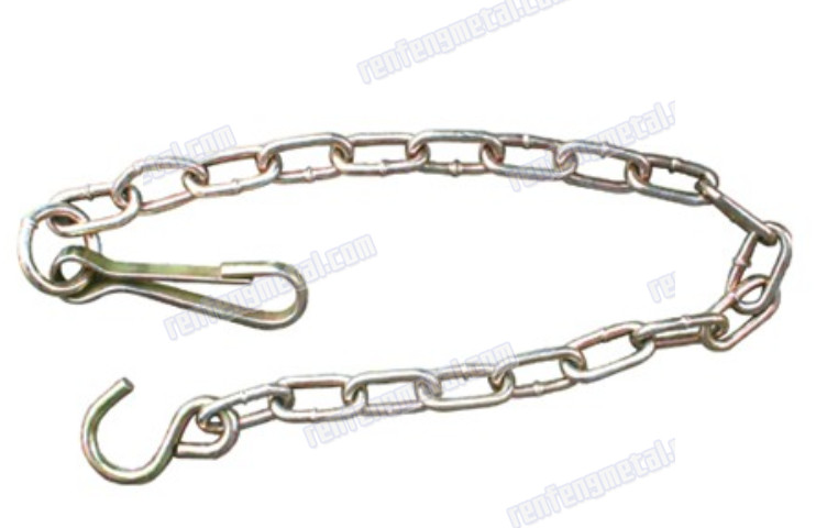 Hot sale chrome plated iron safety chain