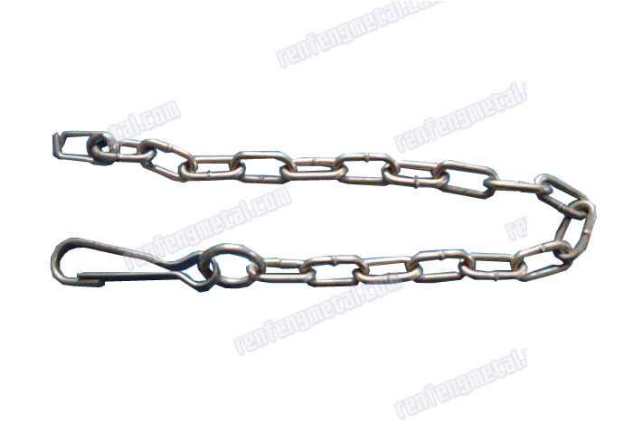 high quality brass finished chain yellow zinc