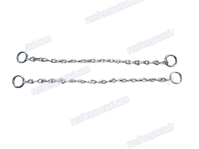 Asia brass finished chain zinc plated