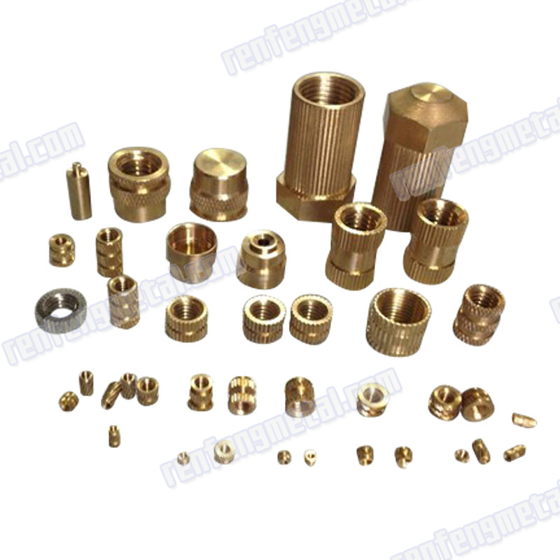 Factory price M10 yellow zinc hex brass nut