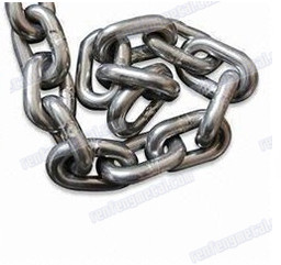 DIN 5685 Iron black short link chain