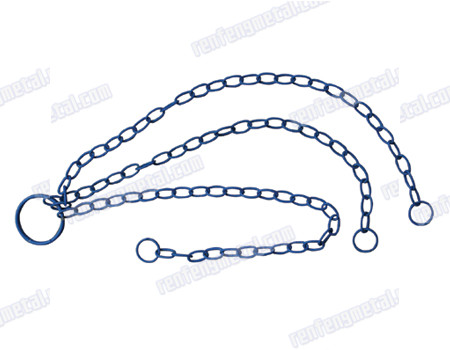 Zinc plated iron hanging basket chain