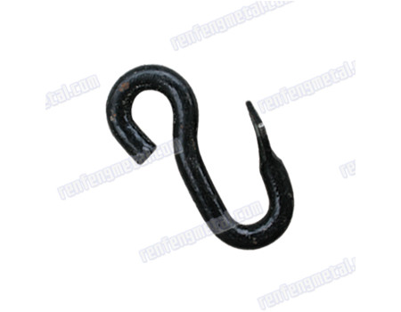 Black steel galvanized special S hook