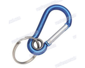 aluminium snap hook with eyelet and key ring