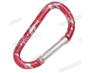 Hot sale aluminium carbiner snap hook D type