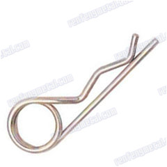 Made in china zinc plated hair pin with eyelet