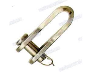 High quality stainless steel long plae shackle