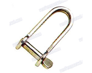 High quality steel galvanized plate dee shackle