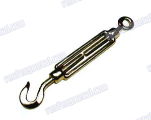 galvanized turnbuckle DIN 1480 hook and eye