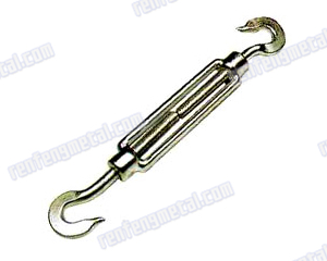 stainless steel turnbuckle DIN 1480 hook