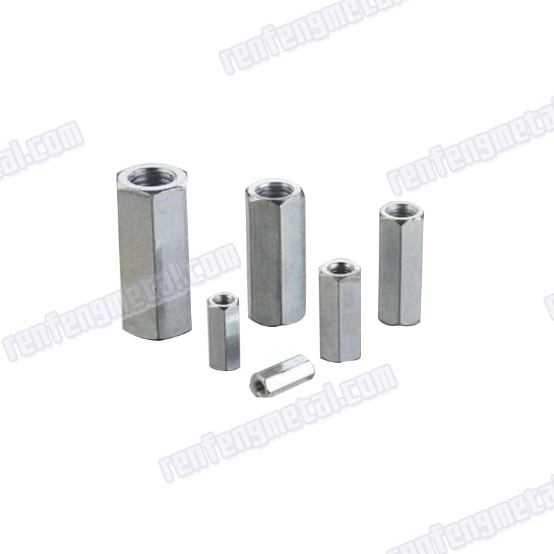 Galvanized carbon steel hex Thickened nuts