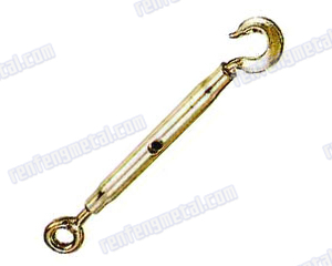 galvanized turnbuckle DIN 1478 eye and hook