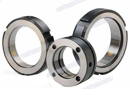 Stainless steel galvanized round lock nuts