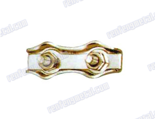 Steel electric galvanized duplex wire rope clip