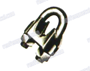 steel electric galvanized DIN 741 wire rope clips