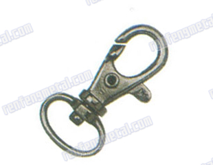 Steel zinc plated swiveling snap hook