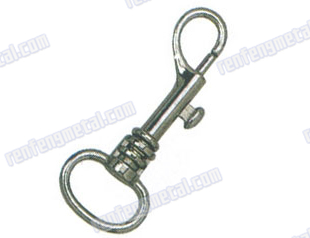 carbon steel galvanized swiveling snap hook