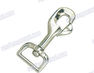 White high quality steel trigger swivel snap hook