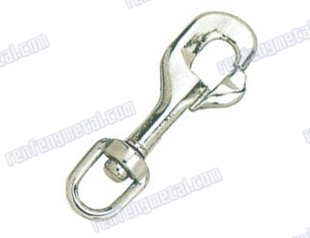 Steel swivel eye bolt snap hook