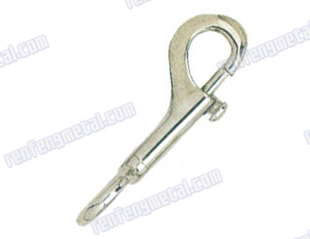 china steel nickel plated swiveling snap hook
